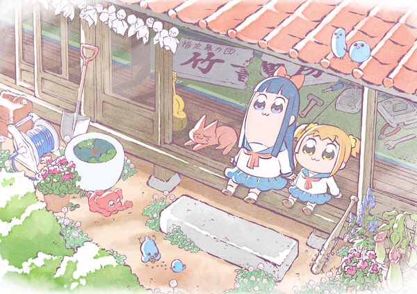 TV動畫「POP TEAM EPIC」新視覺圖公開，2017年10月放送預定！.jpg