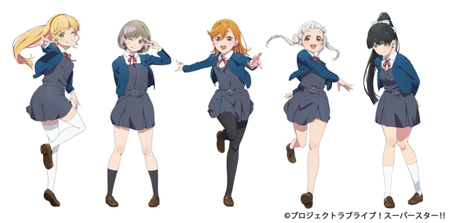 『LoveLive! Super Star』Liella! 5名角色CAST發表，2021年春公開7.jpg