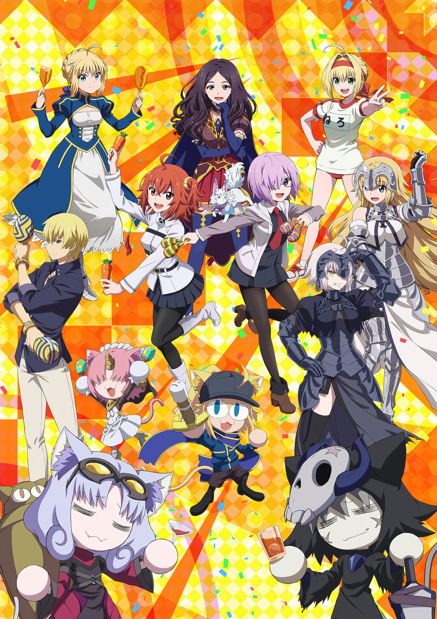 OVA『Fate Grand Carnival』1st Season 第二特異宴 「夜の特異点カブキチョウ」先行圖.jpeg