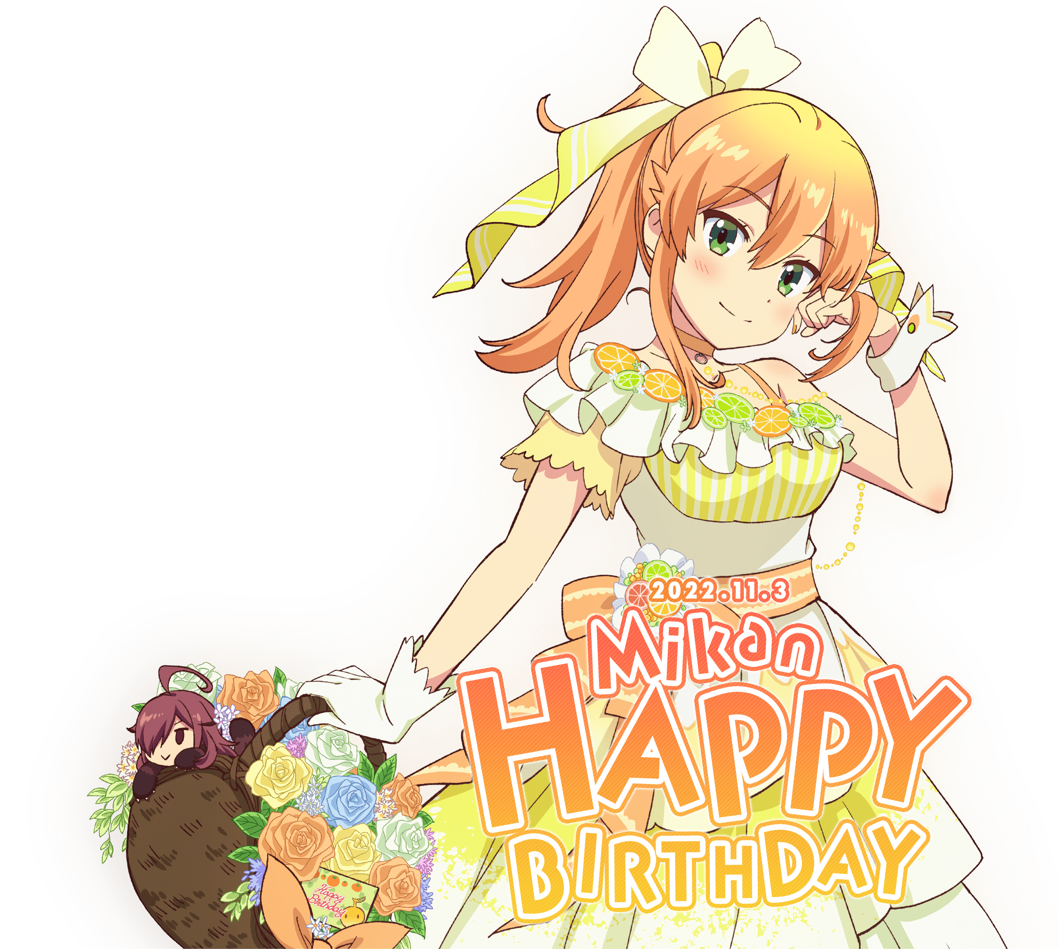 今天11月3日『街角魔族』陽夏木蜜柑的生日！ Happy Birthday!!_1.png